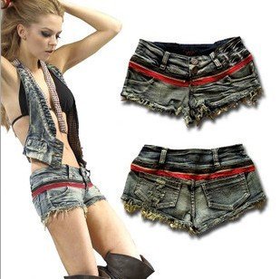 15pcs/lot 2012 new bull-puncher knickers Summer cool pants Ultra short sexy jeans