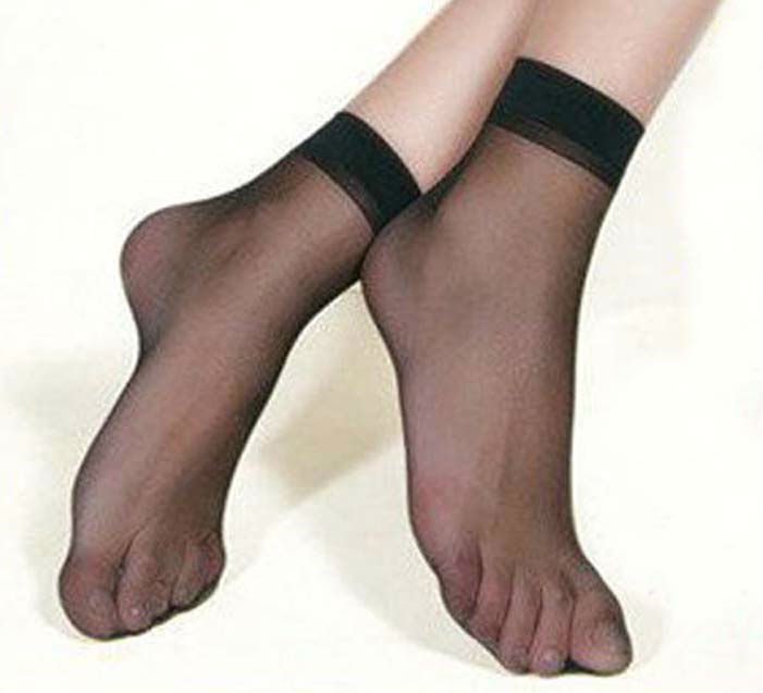 20 pairs Women sexy Velvet Anti-off silk Socks short Free shipping black/skin/coffee/blue/pink