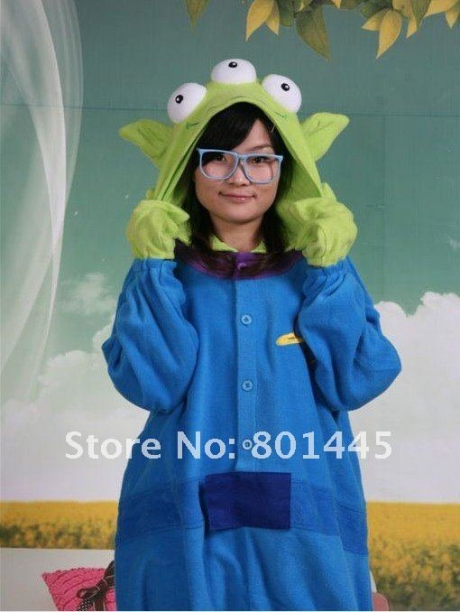 2012 long sleeve adult romper nonopnd one piece stretchy sleepers Sangan design thin fleece for 145~185cm free shipping