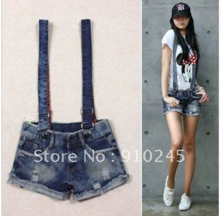2012 new free shipping wholesale and  retail  women  Jumpsuit  jeans