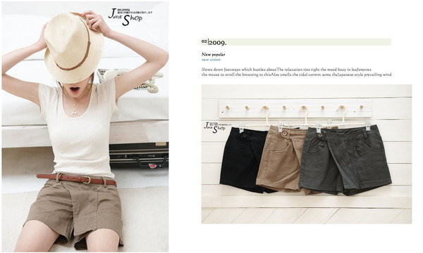 2012 ! personalized culottes summer shorts 0085