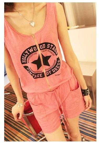 2013 new style  five-pointed star  fashion women's jump suit