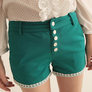 2013 new women's clothing shorts vintga spring clothing bootcut lace hot pants
