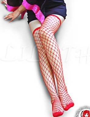 3 colors   free shipping    Red Fishnet Pantyhose Tights     P2066B