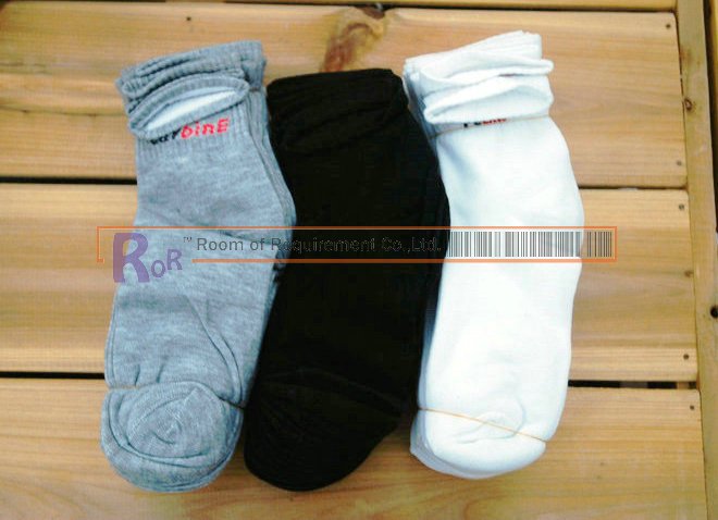 30pcs/lot,Factory direct sales.Ultra low-cost, men and women sport socks, black,white or gray