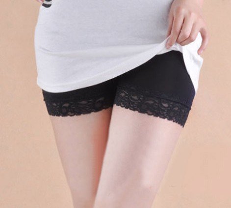 anti-emptied safety lace shorts