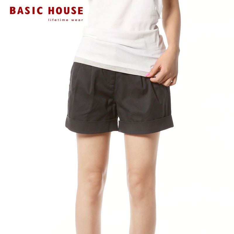 BASIC HOUSE all-match casual shorts hlpt320c