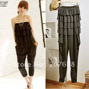 Best selling! Lady's cake jumpsuit+free shipping BY EMS  Retail&Wholesale 30PCS/LOT