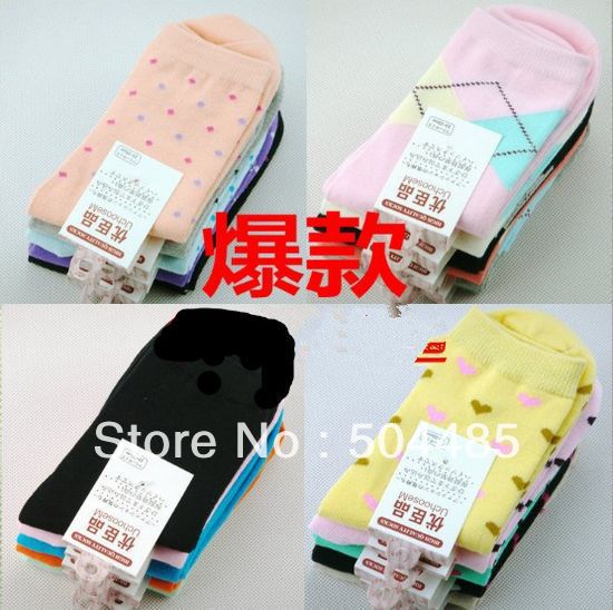 [C-342] Free shipping woman cotton sports sock comfortable soft sock changing everyday warm product