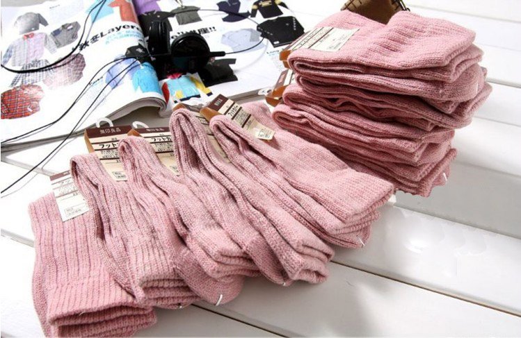Casual Winter Warm Brand Women Wool Socks,20 Pair/Lot+Free shipping