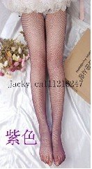 Ep-red quality goods purple to the high elastic small mesh tights even pants fishnets fishnets restoring ancient ways