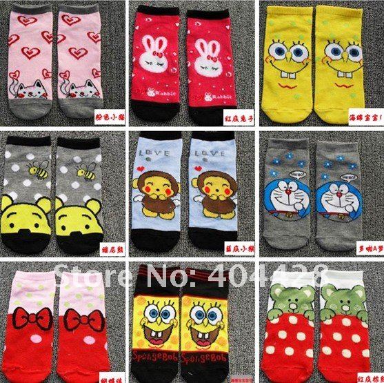 Fashion women sock ladies sock wholesales mix color 0120213a
