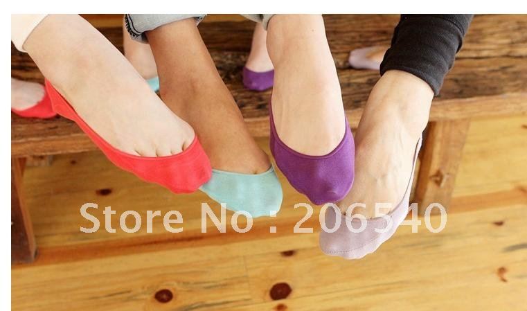 free shipping  10Pairs Low Cut Ladies Soft Stretch Slipper Boat Socks