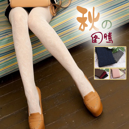 free shipping 5pair/bag Autumn vintage cutout delicate velvet 40D women sexy socks pantyhose