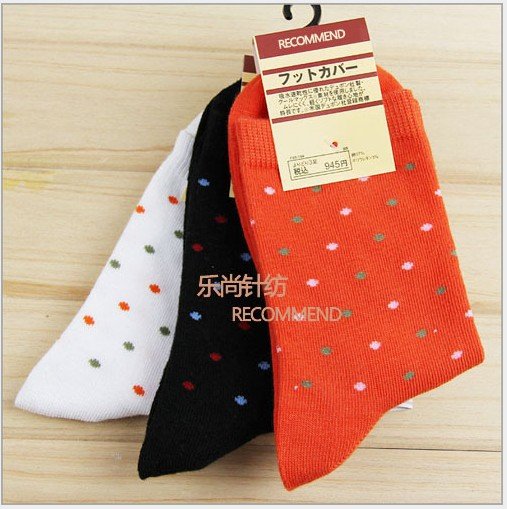 Free shipping/ dot short sock for women/Candy Color /clour mix 10pair/lot
