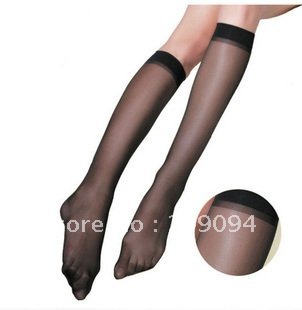Free shipping fashion socks women  and women   flat knee-high socks 4 colors MOQ 12PCS