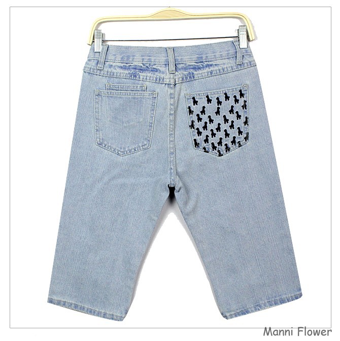 Free shipping,Fashion Wornout Hot Pants,Lady Wash Denim High-waist Shorts