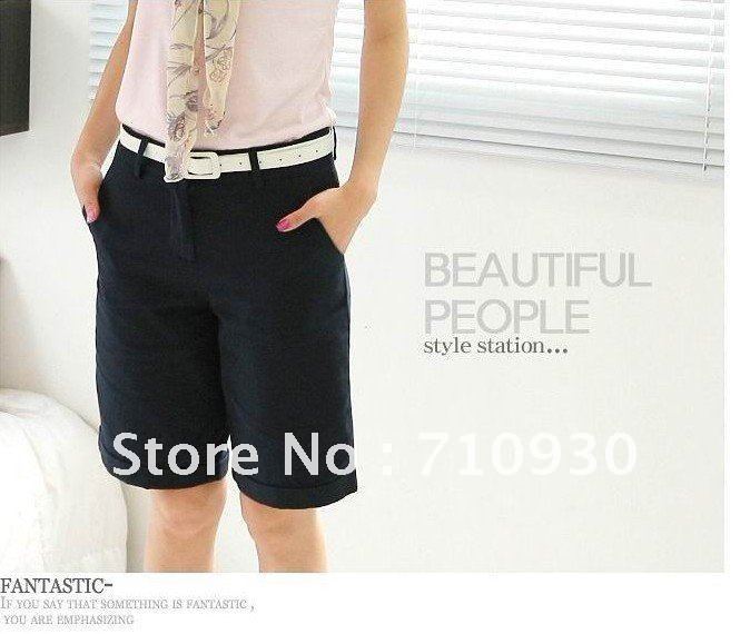 Free shipping HanZhiFei Brand  new female Corea slim  leisure shorts/half sleeve of shorts/XL
