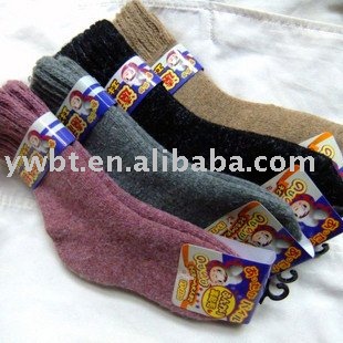 Free shipping lady's women wool warm socks USD5.55/PAIR