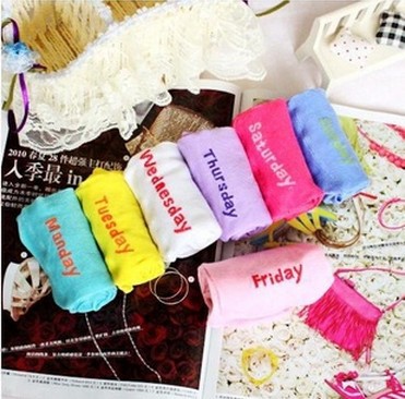 free shipping Quality solid color cotton socks   / Ms. socks (7 pairs / bag)