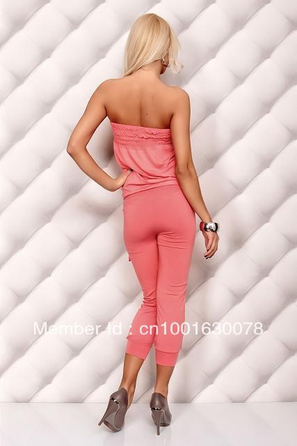 Free shipping Sexy lingerie jumpsuit lady's dress strapless women dress 1356 white, black, pink, blue, pink 5 colors