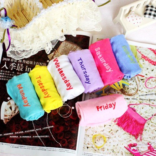 Free shipping simple package weekly women athletic sox/Socks,7 color mix,Special offer Sport Socks Valentine's Gift  Wholesale