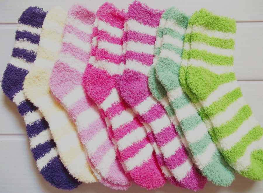 free shipping!winter  fashion thick warm socks warm socks floor socks 3pairs/lot