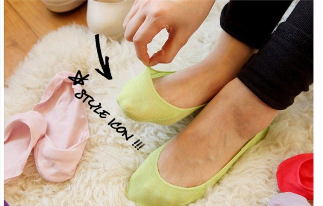 Free shipping Women's cotton socks/Fashion korea styled sox/ ship sox/Short  ankle sock slipper Wholesale 24 pairs /lot