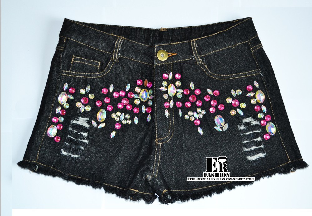 Free Shopping  Fashion color Dingzhu street jeans. TB 2939