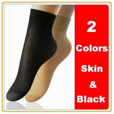 High Quality 50pairs Ladies Velvet Silk Socks Core Spun Spandex Socks Free Shipping
