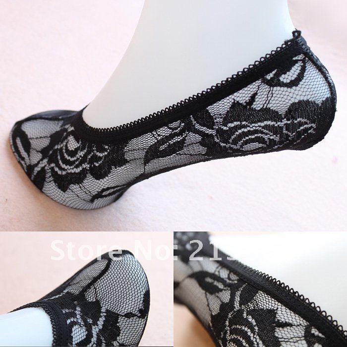 High-quality spring and autumn Socks fashion lace  slippers cute invisibility socks(10 pairs/lot) ~free shipping#5148