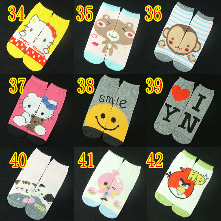 Long design animal socks cartoon gift socks