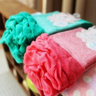 Min Order $10(mixed order)Cute candy color autumn multi rib cotton lace lady socks stocking WHOLESALE FREE SHIPPING