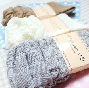 Min Order $10(mixed order)Lovely twist pattern color cotton socks winter  lady socksWHOLESALE FREE SHIPPING