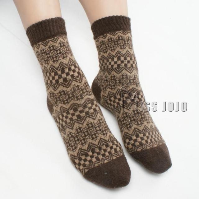 Mushroom women's national trend thermal wool socks thickening knee-high male socks autumn and winter