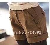 New Autumn Slim Woollen Shorts,Fashion Style Pants,Fit many Way,Free Shipping