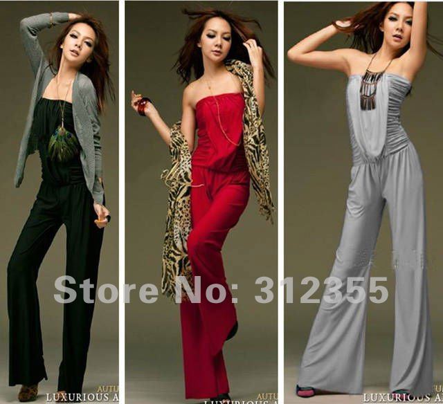 New fashion women's casual jumpsuit,lady's Conjoined Twins trousers, women sexy off shoulder jumpsuits long pants AK22