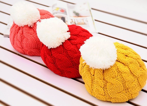 New Ladies Hat All-match wool hat