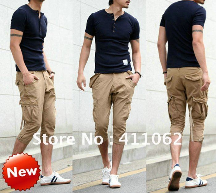 NEW Men Women Unisex Casual Atheletic Sporty Baggy Harem Cargo Capri Pirate Shorts Short Pants Trousers Bottoms Free Shipping