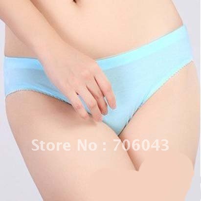 shorts products wholesale and retail moisture absorption perspiration lady triangular pants95% MODAL 5% spandex 50 G  lake blue