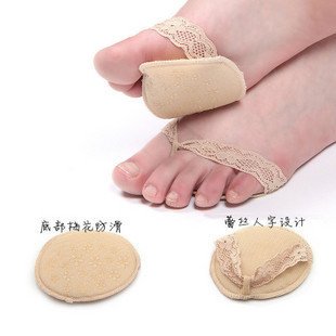 Sock slippers female invisible shallow mouth socks foot ,Slip-resistant lace flip sponge pad slip-resistant sweat absorbing
