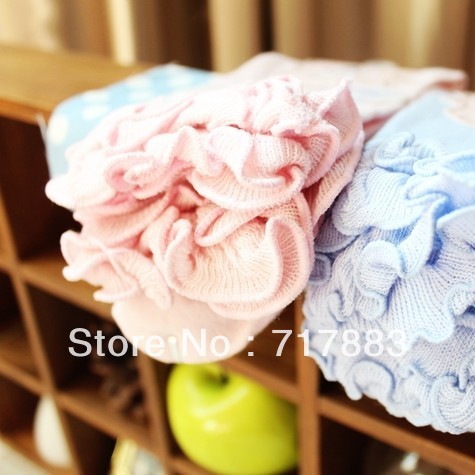 SOCKS WHOLESALE A276 candy laciness multi-layer ruffle hem women's 100% cotton sock,FREE SHIPPING