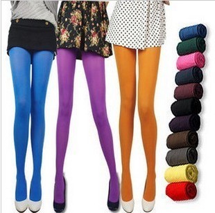 Spring and autumn female stovepipe stockings multicolour socks pantyhose meat sexy