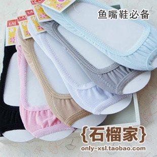 Summer invisible women sock ,Open toe ,Slippers lace socks ,Cotton breathable shallow mouth+Free shiping