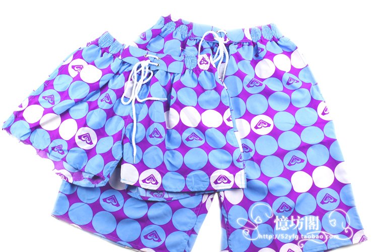 Summer Korean couple beach pants men and five pants women shorts quick-drying shorts XL tide