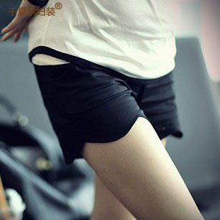 Summer maternity clothing fashion laciness single-shorts wave belly pants short trousers