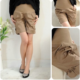 Summer maternity two-color shorts maternity capris shorts maternity shorts summer maternity pants