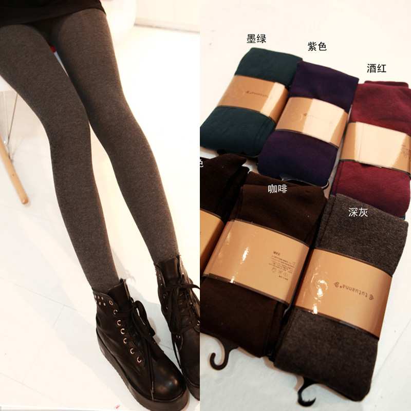 Women's 2012 fashion solid color slim all-match shaping pantyhose p018 winter