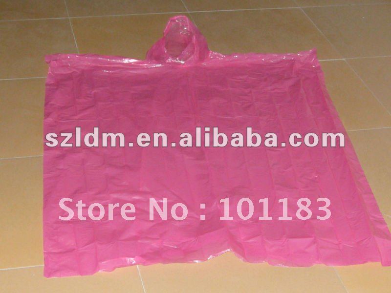 0.03mm plastic rain jacket/Raincoat/Rain wear/Rain Jacket