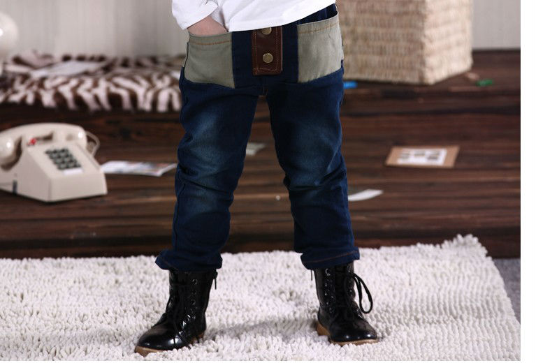 0425 free shipping 2013 zaraaa kids childrens jeans fit 2-6yrs boys simple letter casual pants trousers 1lot=5pcs fashion new